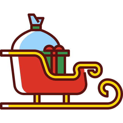 Sleigh - Free christmas icons