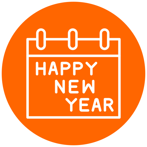 happy new year icono gratis