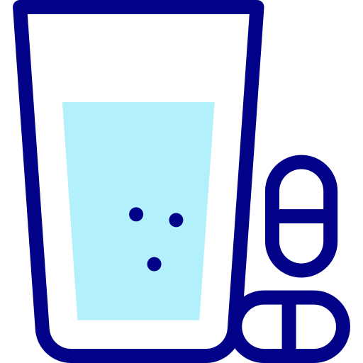 vaso de agua icono gratis