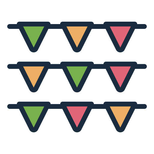 guirnalda icono gratis