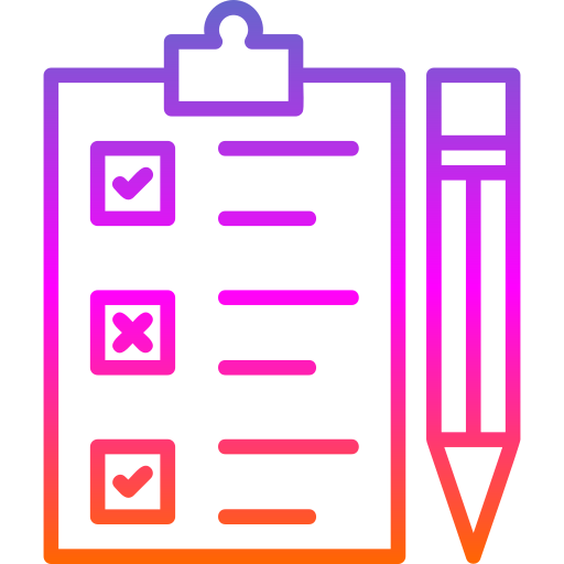 Task List Generic Gradient icon