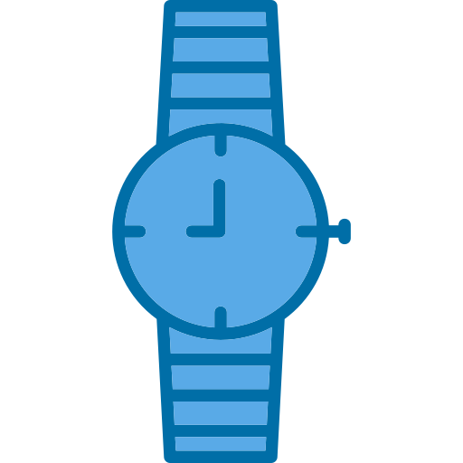 reloj de pulsera icono gratis