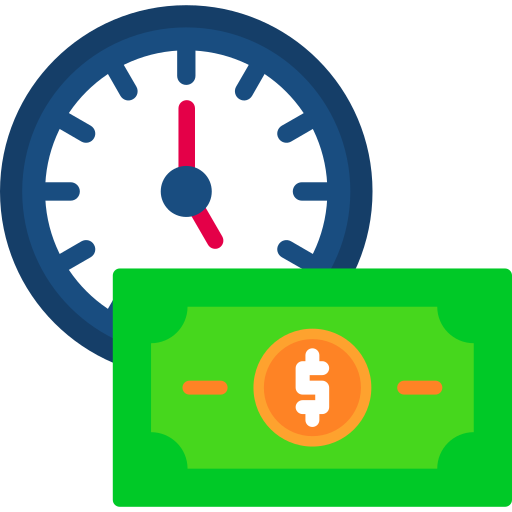 Time is money free icon