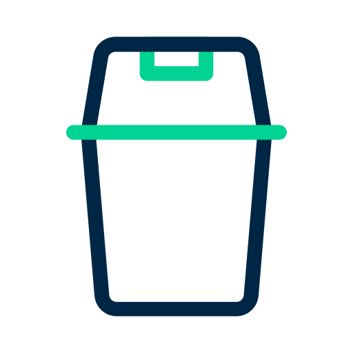 papelera de reciclaje icono gratis