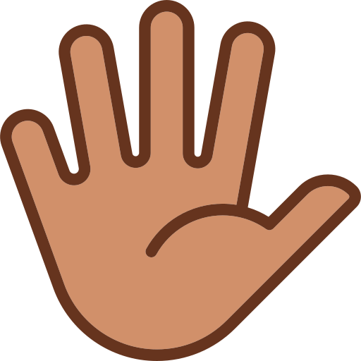 Palm of hand - Free hands and gestures icons