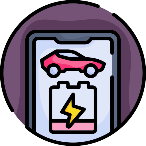 Low charge free icon Low charge free icon