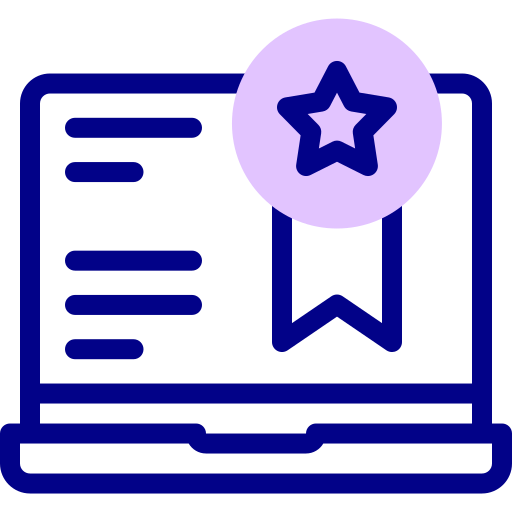 certificado icono gratis