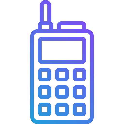 Walkie talkie Generic Gradient icon