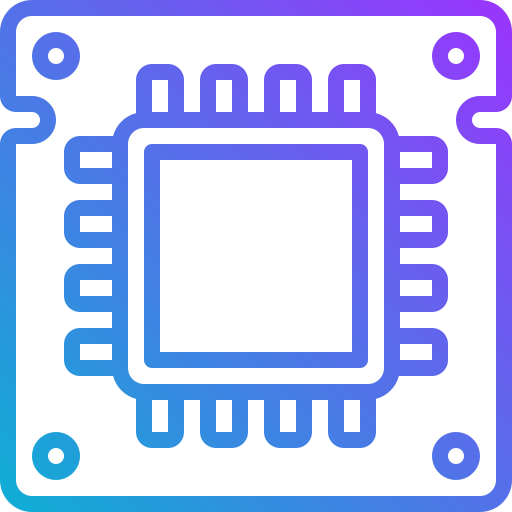 Processor Generic Gradient icon