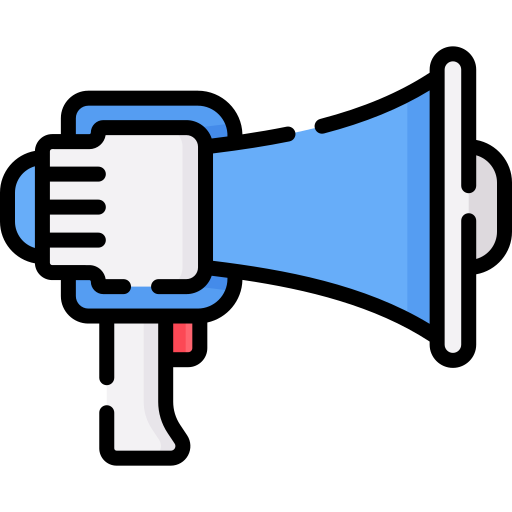 Megaphone Special Lineal color icon