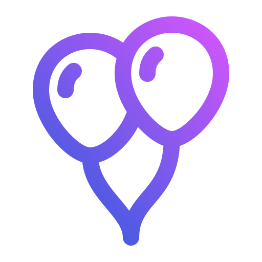 Balloons free icon Balloons free icon