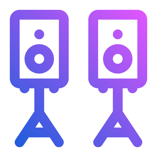 sistema de audio icono gratis