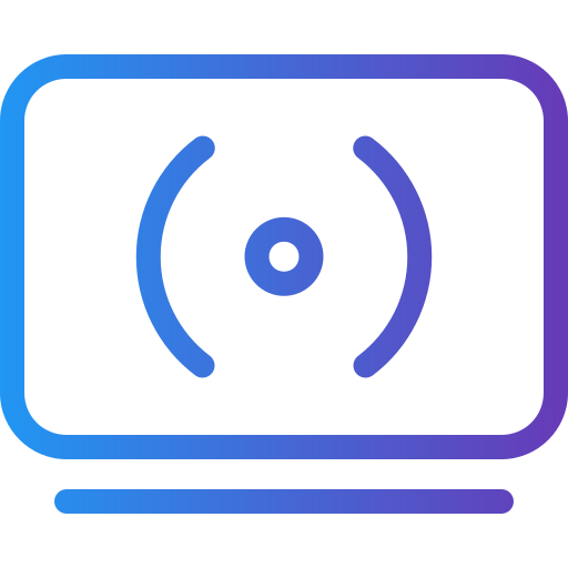 Streaming free icon Streaming free icon