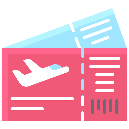 Boarding pass free icon