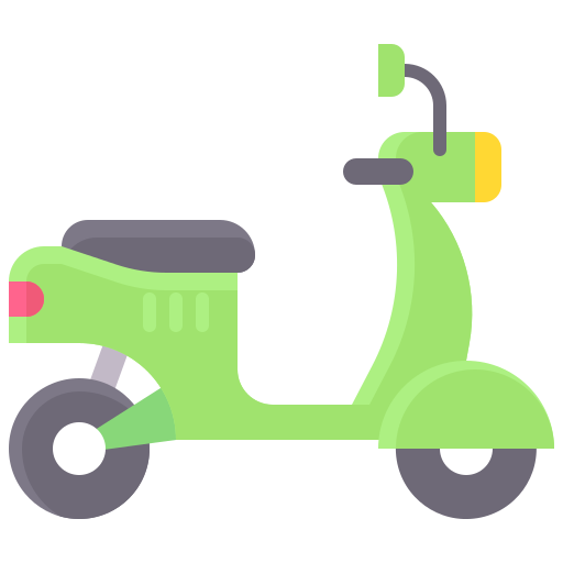 scooter vespa icono gratis