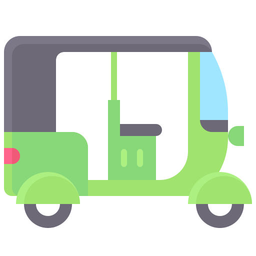 Rickshaw - Free transport icons