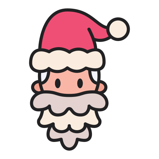 papá noel icono gratis