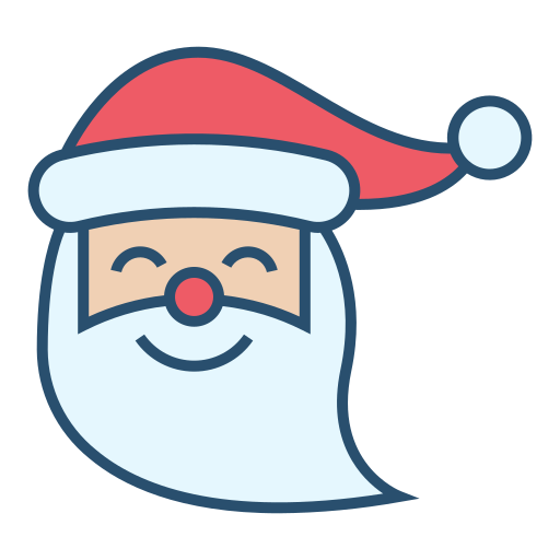 papá noel icono gratis