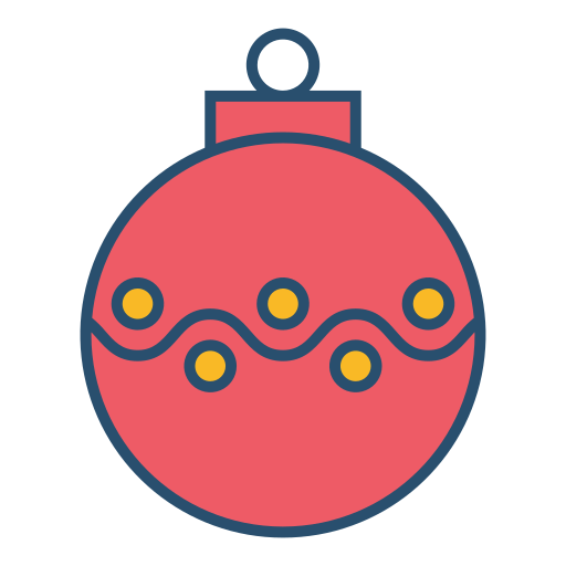 Christmas ball Generic Outline Color icon