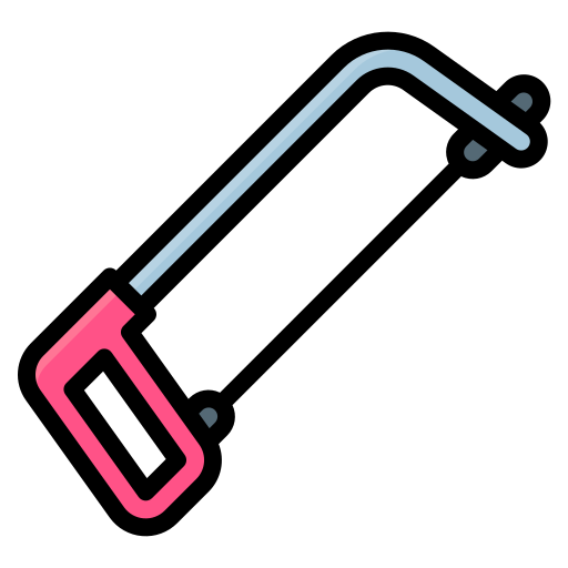 Hacksaw Generic Outline Color Icon