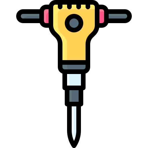 Road drill - Free construction and tools icons