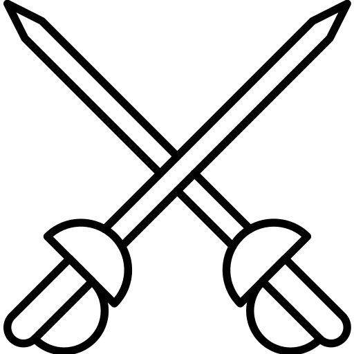 Fencing free icon Fencing free icon