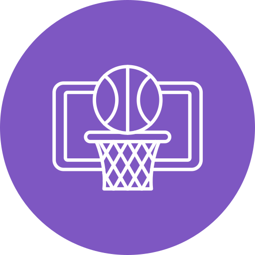 aro de baloncesto icono gratis