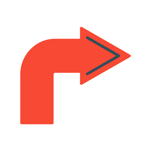 doble a la derecha icono gratis