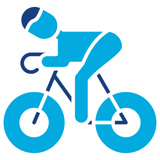 Cycling Generic Blue icon