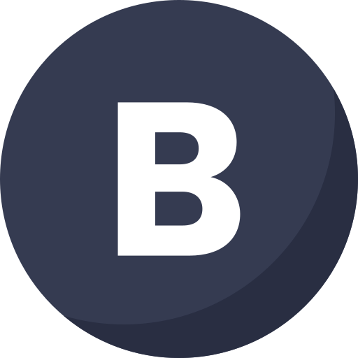 Letter B Generic Mixed Icon