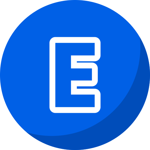 Letter e Generic Flat icon