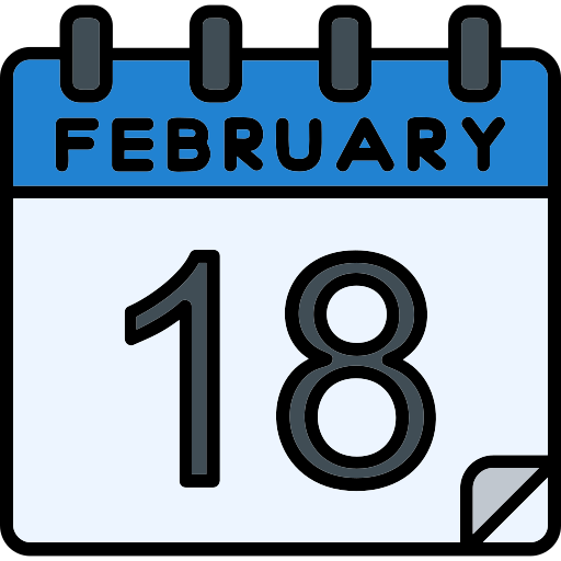 Февраль бесплатно иконка