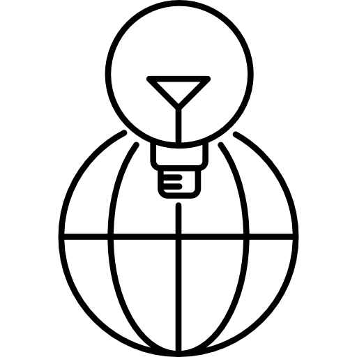 en todo el mundo icono gratis