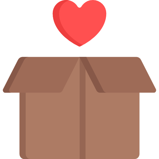 Heart box Special Flat icon