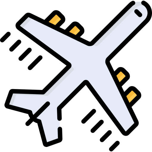 avión icono gratis