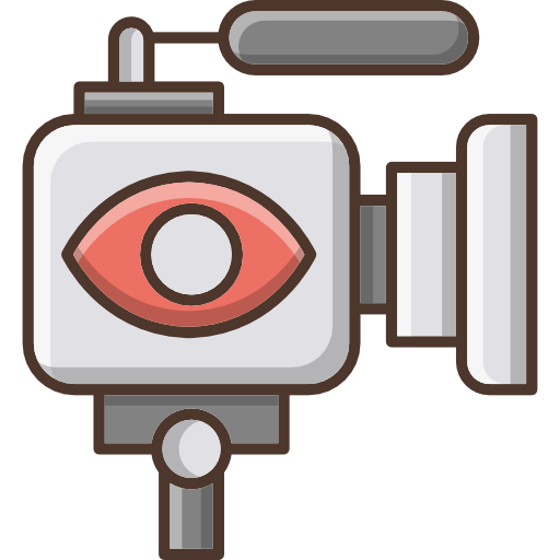 camara de video icono gratis