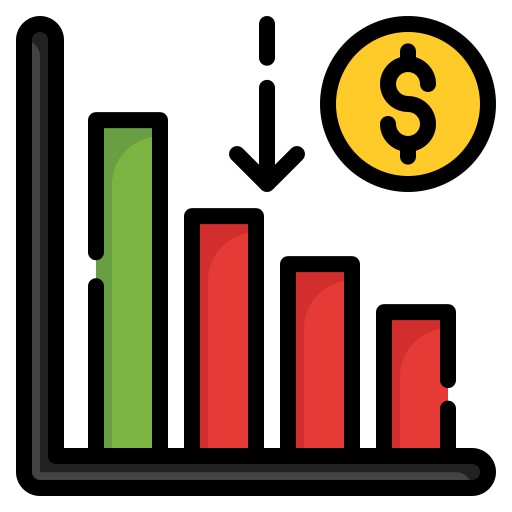 economic crisis icono gratis