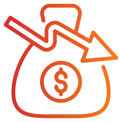 Money bag Generic Gradient icon