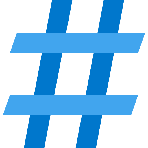 hashtag icono gratis