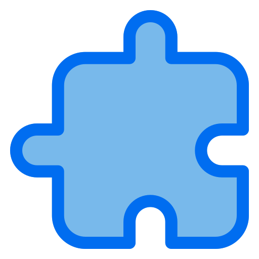 Puzzle Generic Blue icon