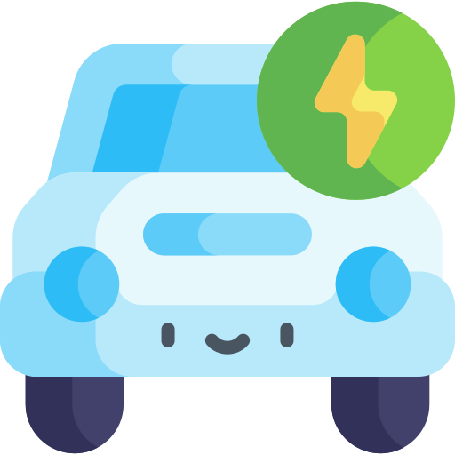 Электромобиль бесплатно иконка