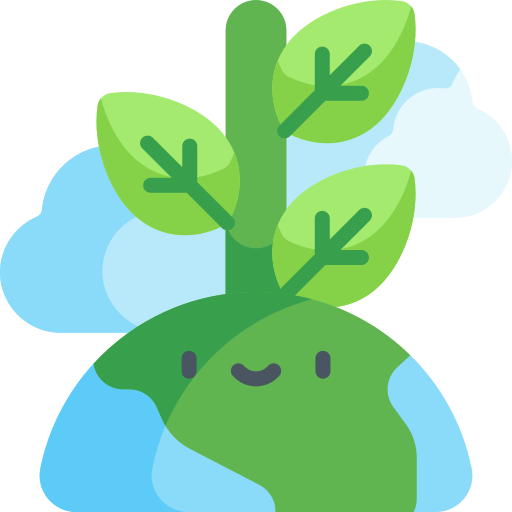 Ecology Kawaii Flat icon