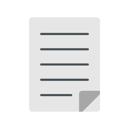 Page Generic Flat icon