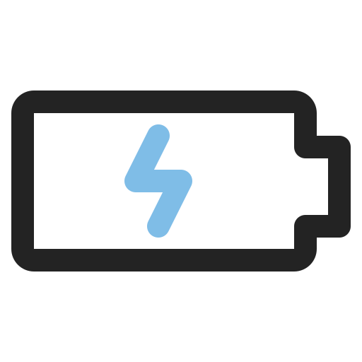 Battery charge free icon
