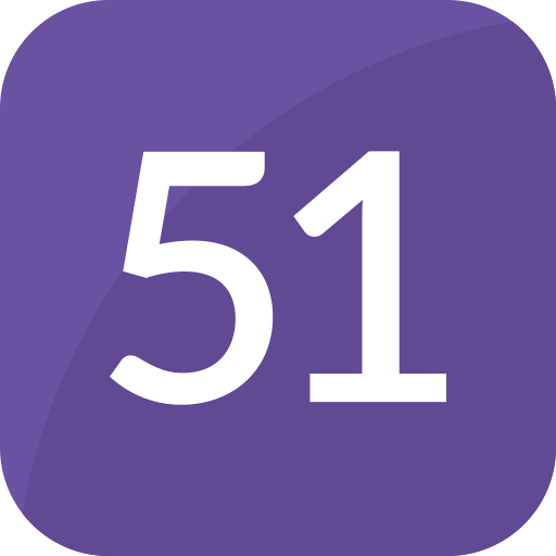 cinquenta e um grátis ícone