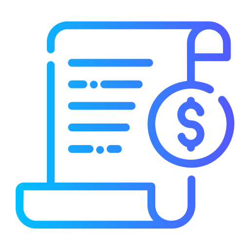 Bill free icon