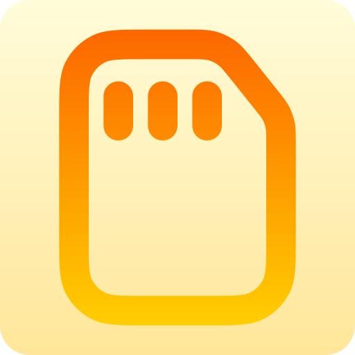 tarjeta sim icono gratis