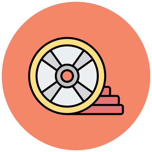 placas de peso icono gratis