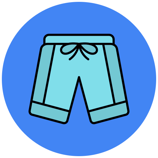 pantalones cortos icono gratis