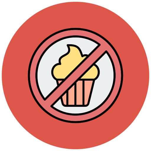 No sweets free icon